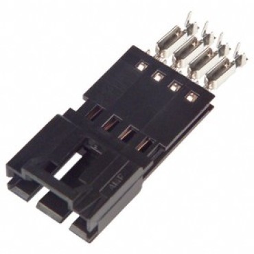 103956-1, Корпус разъема 2.54мм RCPT 2POS IDC 22-26AWG