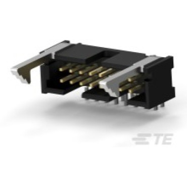 104130-3, Корпус разъема 2.54мм, 16P R/A SHROUD HDR