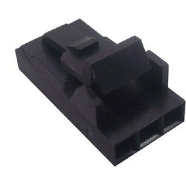 104257-2 Корпус разъема розетка на кабель 3-контактная шаг 2.54 (без контактов)