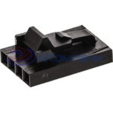 104257-3 Розетка на кабель 4-контактная шаг 2.54