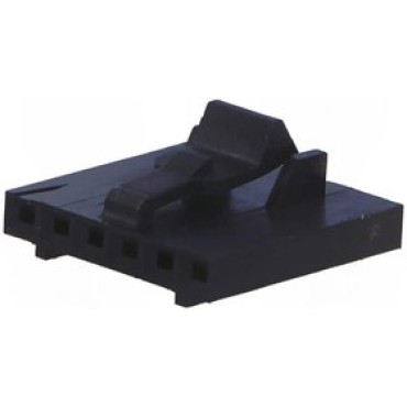 104257-5 Разъем типа провод-плата, 2.54 мм, 6 контакт(-ов), Гнездо, Серия AMPMODU MTE, Обжим, 1 ряд