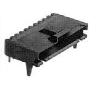 104361-9, Корпус разъема 2.54мм, HDR HI TEMP 10 POS with swage