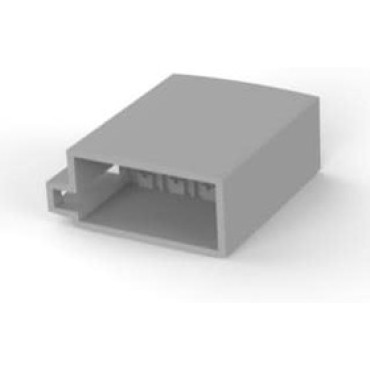 106455-3, Корпус разъема FF 110 PLUG HSG 8P Gray