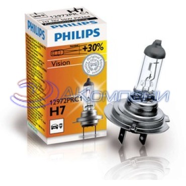 Лампа галогенная Н 7 12v 55w PREMIUM+30% PHILIPS