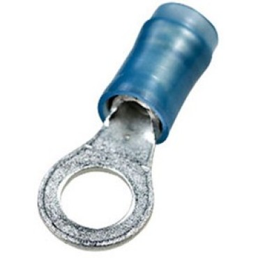 130094-0 PIDG Наконечник кольцевой изолированный М5 синий на провод 1-2,5мм2