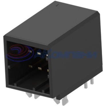 1376009-1, Корпус разъема DYNAMIC D2100 HDR R/A 8P KEY X