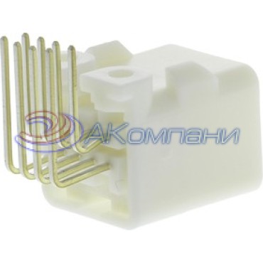 1376350-2, Корпус разъема TH025 Right Angle Header 2.20mm 8 POS