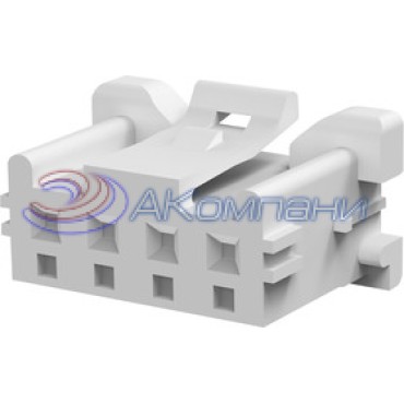 1376477-3, Корпус разъема гнездо 2.5MM, 3 POS, PITCH SIGNAL MATE CONN