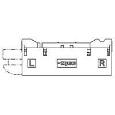 1376600-3, Автомобильный разъем 47 POS 060/187 ABS