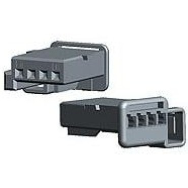 1379029-6, Automotive Connectors 4W MQS RECEP HSG POS MAT
