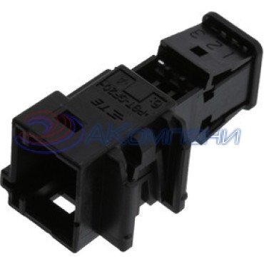 1379118-1, Автомобильный разъем TAB-HSG 6 POS MQS BLACK