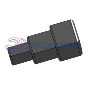 Чехол-изолятор для изоляции "клеммы-штырь" серии 6,3 мм 14.8106.702 Квадро