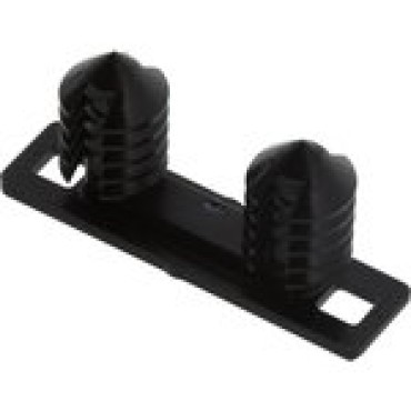1437839-1, Заглушка DBL XMAS TREE CLIP/BLK
