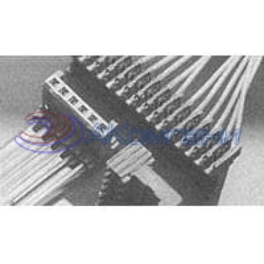 144271-3, Корпус разъема 2.54мм, PLUG HE14 IDC 90 3 POS AWG 26