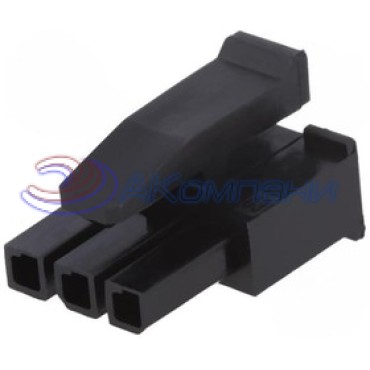 1445022-2, Кожух разъема RCP 2 контакта 3мм,обжим кабеля автомобильного применения лоток