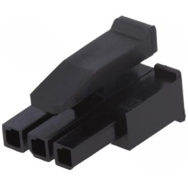 1445022-7, Кожух разъема RCP 7 контактов 3мм,обжим кабеля автомобильного применения лоток