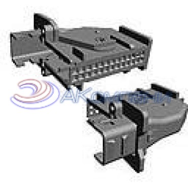 144934-2, Аксессуар разъема, SHIELD MQS 26P ASS'Y синий