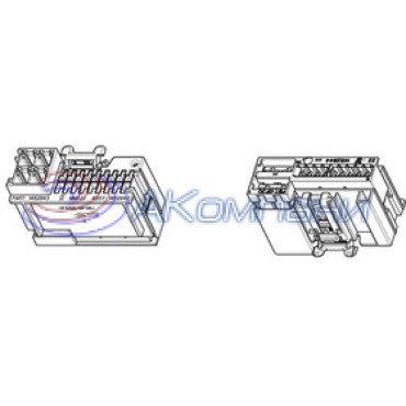 1452842-3, Корпус разъема 22 POS FEMALE HSG ASSY