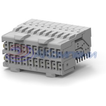 1469028-1, Разъем, Z-PACK HM-Zd, 40 контактов, 2.5 мм, Гнездо, Прессовая Посадка, 4 ряда