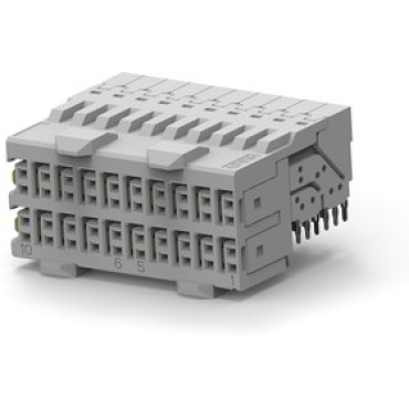 1469028-1, Разъем, Z-PACK HM-Zd, 40 контактов, 2.5 мм, Гнездо, Прессовая Посадка, 4 ряда