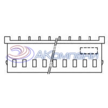 1470222-2, Разъем 2.5mm EMIX 2 контакта