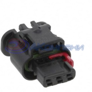 1488991-4, Корпус разъема 3POS, MCON 1.2 CB REC 2p TL SEALED