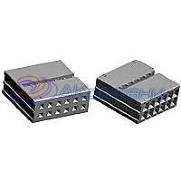1534100-1, Корпус разъема 2,5мм 12P MQS SOCKET HSG