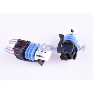 15449027 Автомобильные разъемы 2P FM BLACK CON ASSY GT 150 SERIES 15AMP