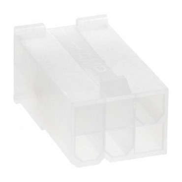 Кабельная вилка двухрядная 4.20мм, 6 контактов 1586000-6 Tyco Electronics