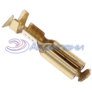 160533-1 Контакт гнездо быстрого отключения, луженый 17-20AWG RCP 14мм