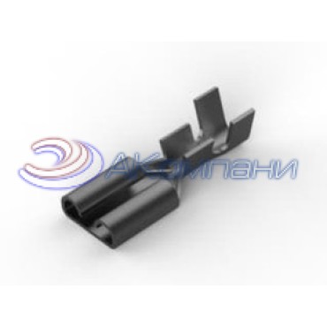 170213-3 Контакт гнездо FASTON 250, 6.35mm x 0.81mm, 14-18 AWG