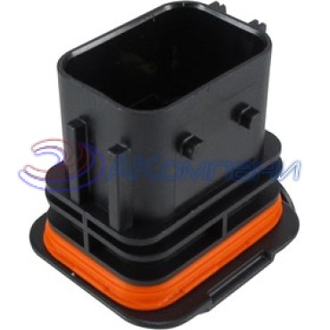 1703799-1, Корпус автомобильного разъема, LEAVYSEAL Series, Штекер, 15 вывод(-ов)