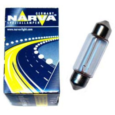 Лампа накаливания C5W (SV8.5/8) 35мм 24V NARVA
