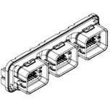 1717139-1, Корпус разъема 025/040 SEALED 132POS CAP ASSY