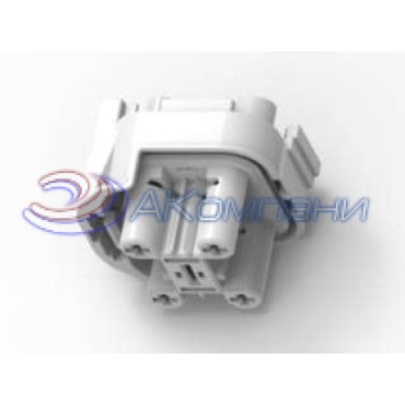 1718878-2 Герметичный корпус автомобильного разъема HDSCS AMP MCP 6.3/9.5, гнездо "мама" 5 контактов серый