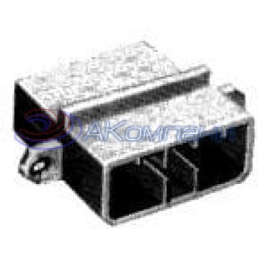 172096-1, Корпус разъема MIC, Receptacle, 9 Ways