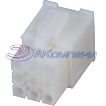 172169-1 Корпус разъема Mini-Universal MATE-N-LOK, вилка 4PIN без контактов (Plug)