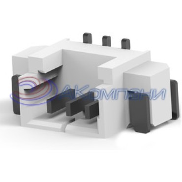 1734260-2, Разъем 2 POS WTB HDR SMT 1.25mm