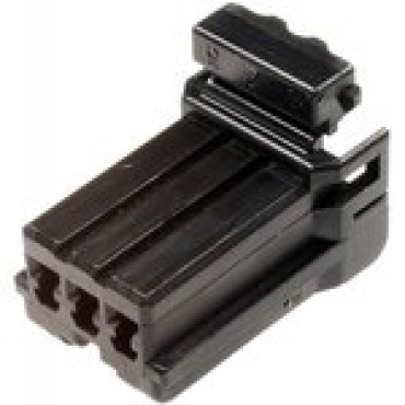 174921-2, Корпус разъема PL 3 места 3.5мм монтаж на кабель автомобильного применения пакет черный