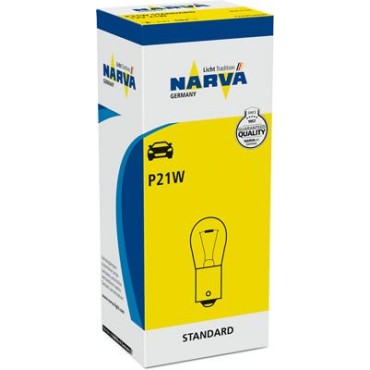 Лампа накаливания P21W (BA15s) 12V NARVA