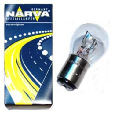 Лампа накаливания P21/5W (BAY15d) 12V NARVA