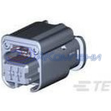 1801176-3, Корпус разъема 2W Receptacle HPSL Connector Grey