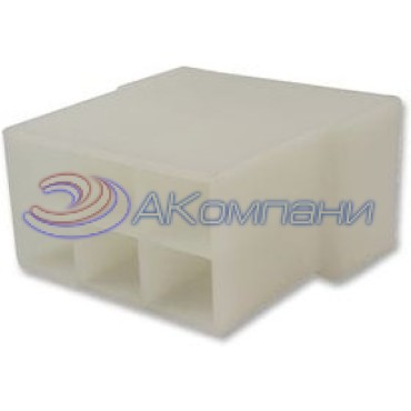 180906, Корпус наконечника; "папа"; с защелкой, для наконечников 6,3мм