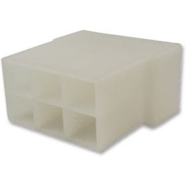 180906, Корпус наконечника; "папа"; с защелкой, для наконечников 6,3мм