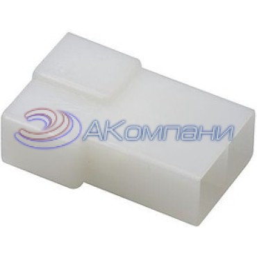 180908, Корпус разъема FASTIN-FASTON 6.3, розетка, 2 PIN, Matrix