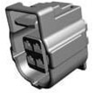 184393-2 Корпус разъема 4 POS PLG ASSEMBLY B KEY, GRAY