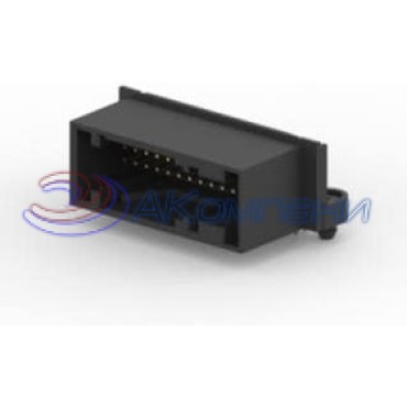 185534-3, Автомобильный разъем 26W MQS HDR RT ANGLE черный