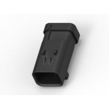 1871414-1, Корпус разъема гнездо AMPSEAL16,CAP ASSY, 4P-A,B/R TYPE,RWDS