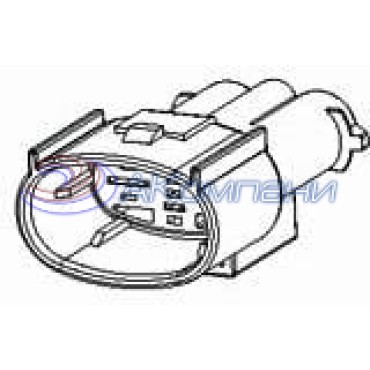 1897209-2, Корпус разъема MCP HYB 4P CAP HSG