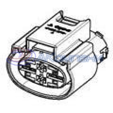 1897210-1, Корпус разъема MCP HYB 4P PLUG ASSY